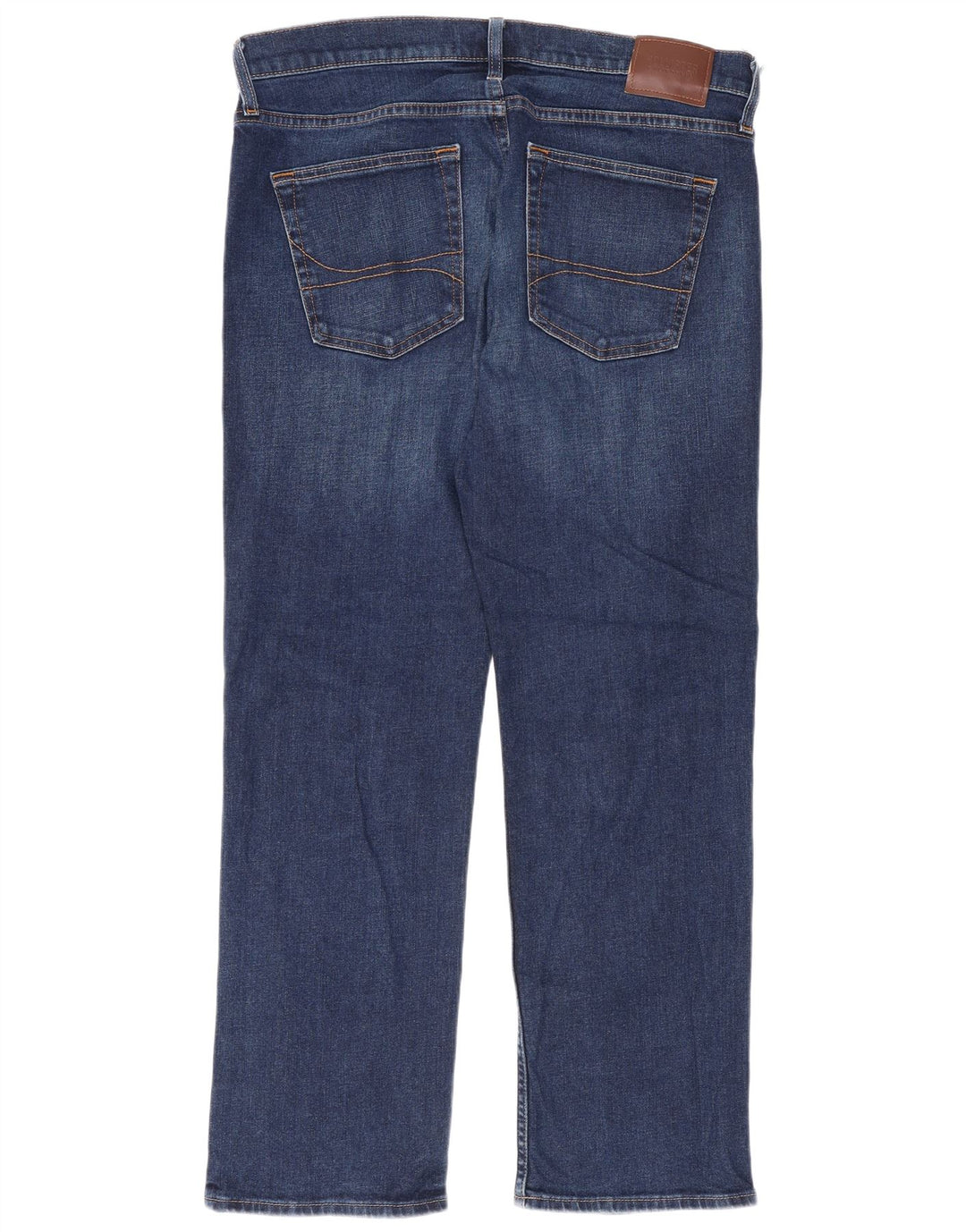 Męskie jeansy Hollister Flex Straight W34 L30 Niebieskie