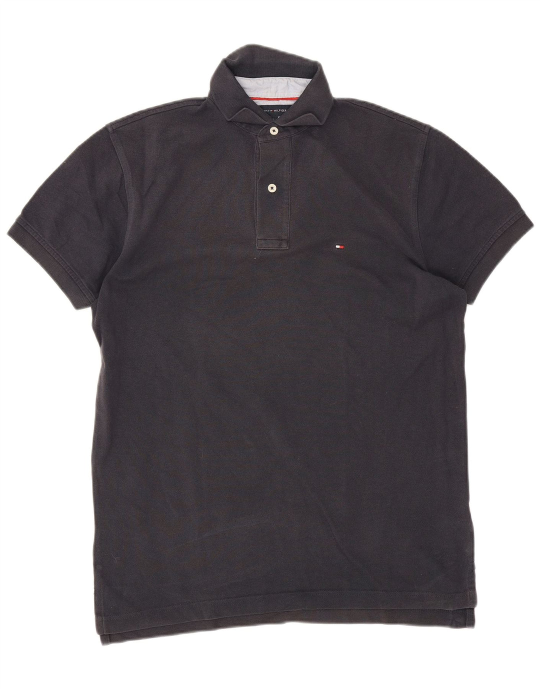 Męska koszulka polo Tommy Hilfiger, mała, granatowa, bawełniana