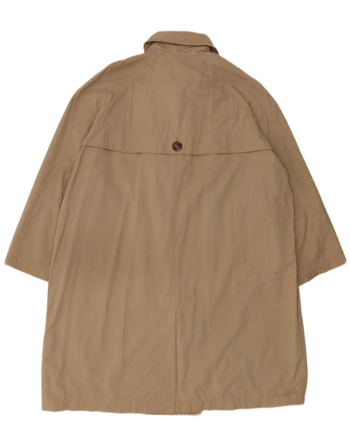 Damski trencz oversize Zara UK 10 Small Beżowy poliester