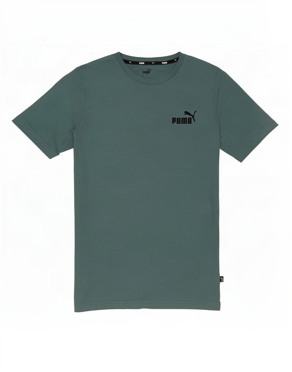 T-shirt męski Puma Top XS, zielony, bawełniany