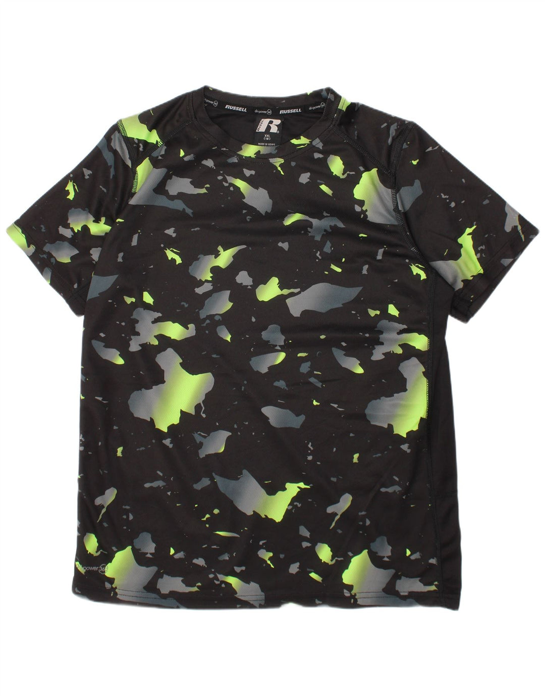 T-shirt chłopięcy RUSSELL ATHLETIC Dri-Power, 15-16 lat, 2XL, czarny