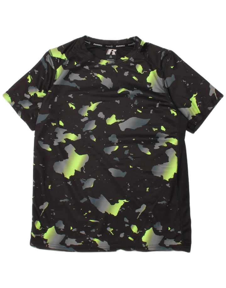 T-shirt chłopięcy RUSSELL ATHLETIC Dri-Power, 15-16 lat, 2XL, czarny