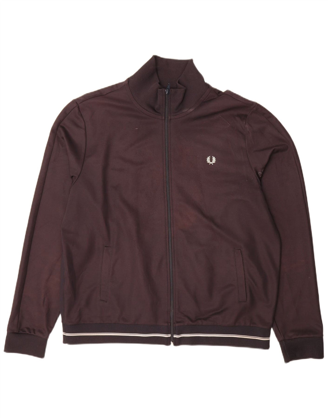 Męska kurtka dresowa Fred Perry 2XL, brązowy poliester