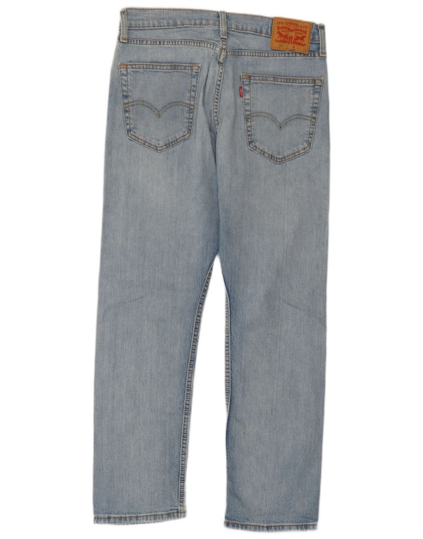 Damskie dżinsy Levi's 502 Straight W32 L27 Niebieskie bawełniane