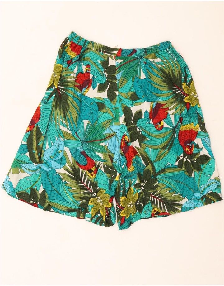 Vintage męskie hawajskie bermudy średnie W30 wielokolorowe kwiatowe