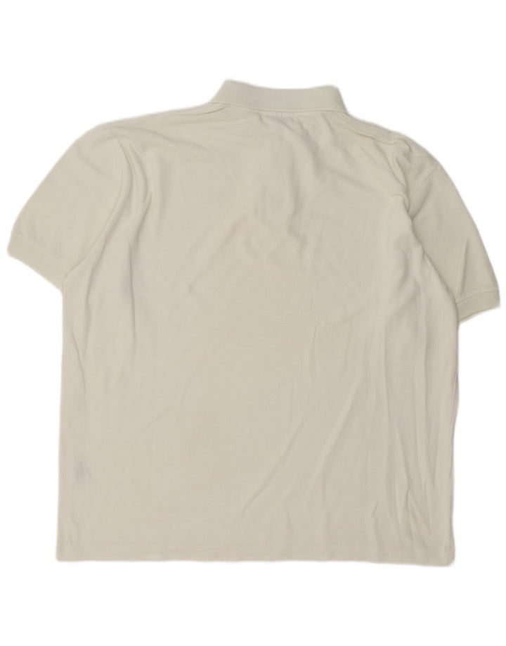 Męska koszulka polo Ellesse XL, biała, bawełniana