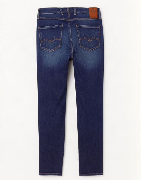 Damskie jeansy Replay Anbass Slim W28 L30 Niebieska bawełna