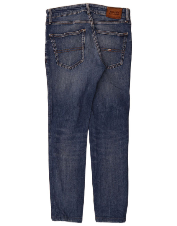 Tommy Hilfiger Womens Slim Fit Jeans W30 L29 Blue Cotton