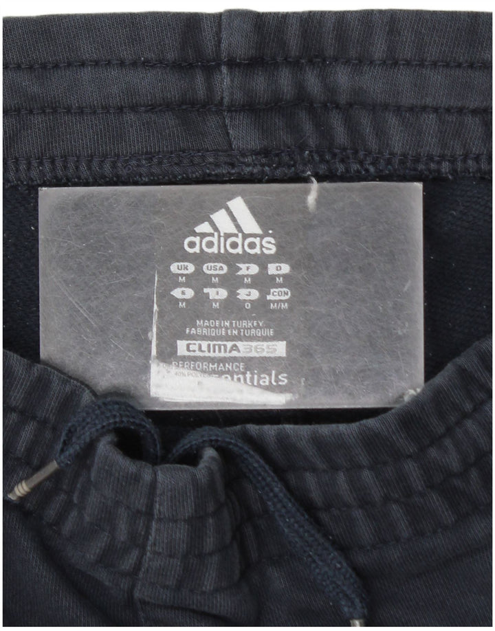 Męskie spodnie dresowe Adidas Clima 365, średnie, granatowe, bawełniane