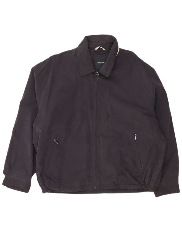 Męska kurtka bomber LONDON FOG UK 44 2XL Granatowy poliester