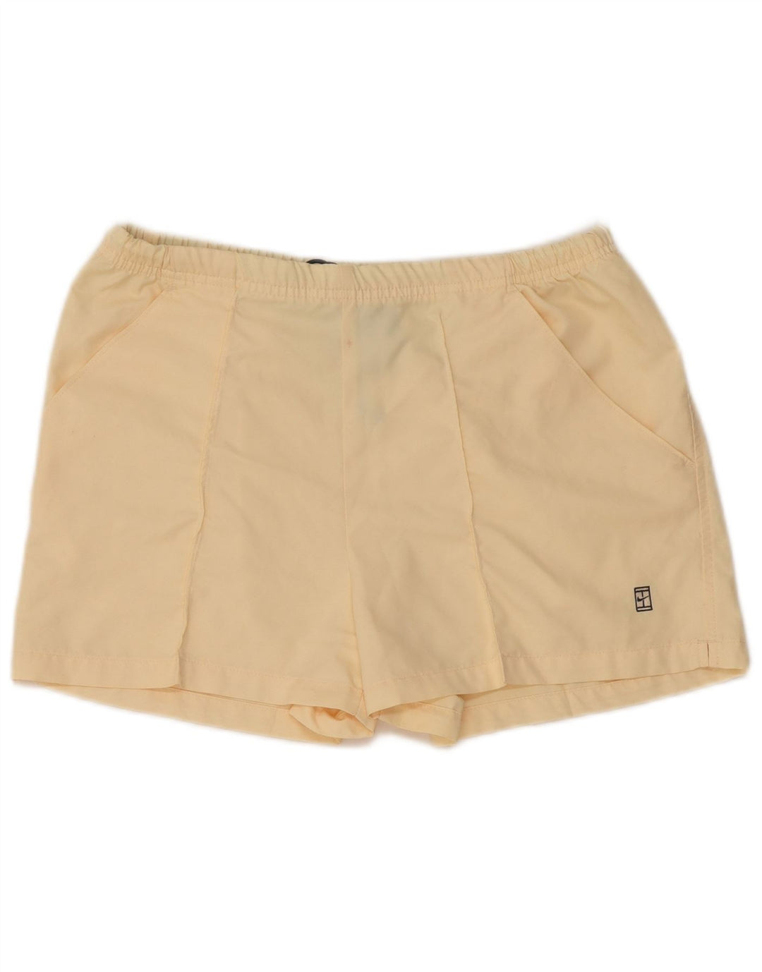 Damskie spodenki sportowe NIKE UK 10/12 Średni beżowy poliester