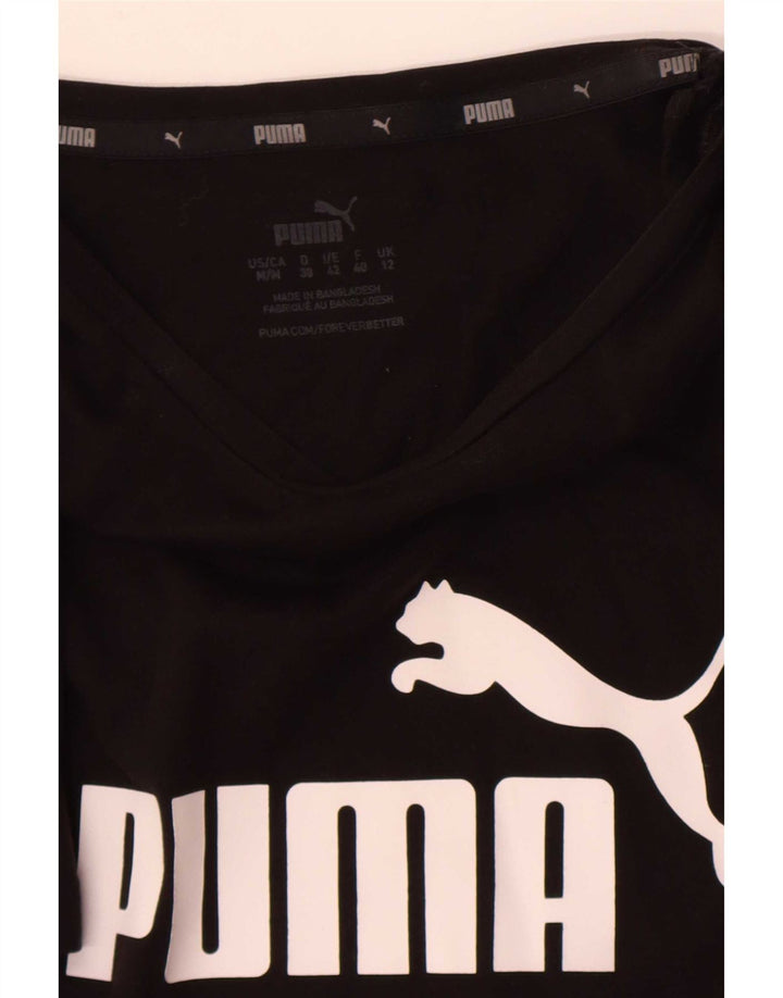 Damska koszulka z grafiką Puma Top UK 12 Medium Black