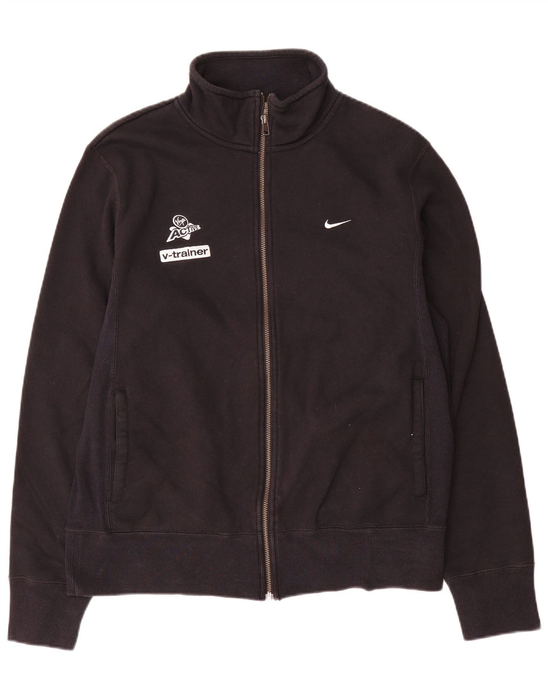 Męska kurtka dresowa Nike Graphic UK 38/40, średnia czarna bawełna