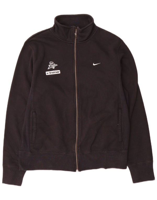 Męska kurtka dresowa Nike Graphic UK 38/40, średnia czarna bawełna