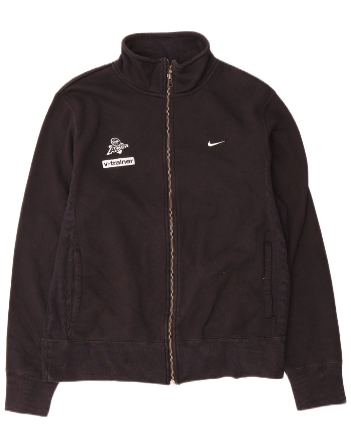 Męska kurtka dresowa Nike Graphic UK 38/40, średnia czarna bawełna