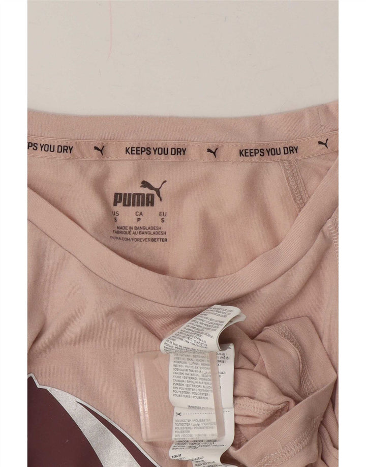 Damska koszulka oversize z grafiką Puma Top UK 10, mały, różowy poliester