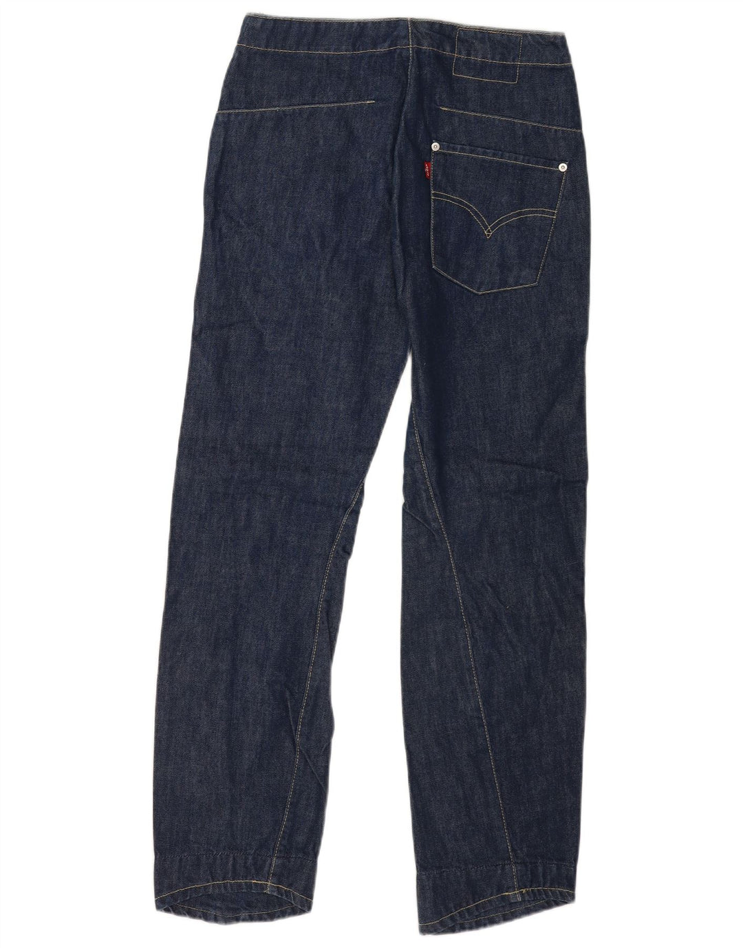Męskie proste dżinsy Levi's W29 L32 Granatowa bawełna