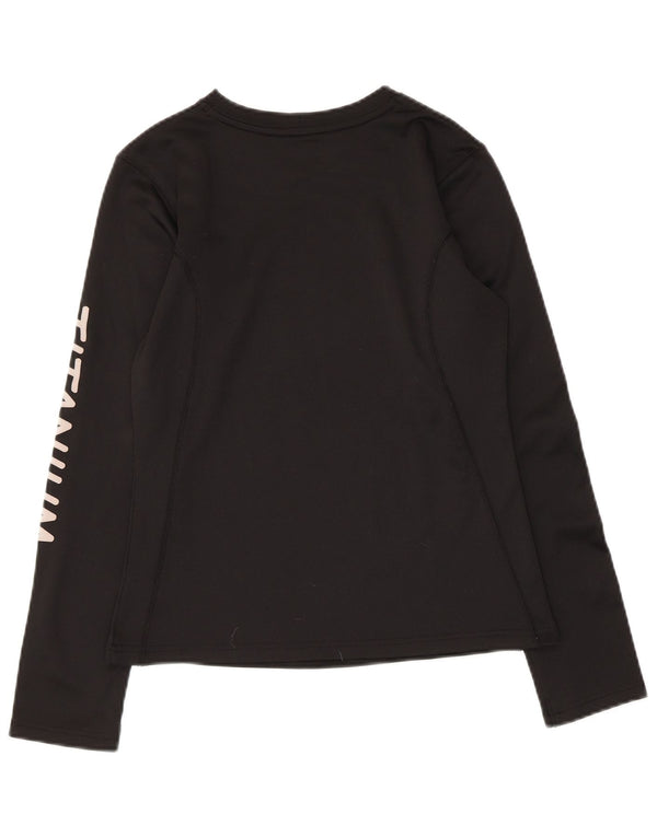 Damski top Columbia Titanium Graphic z długim rękawem UK 10 Small Black