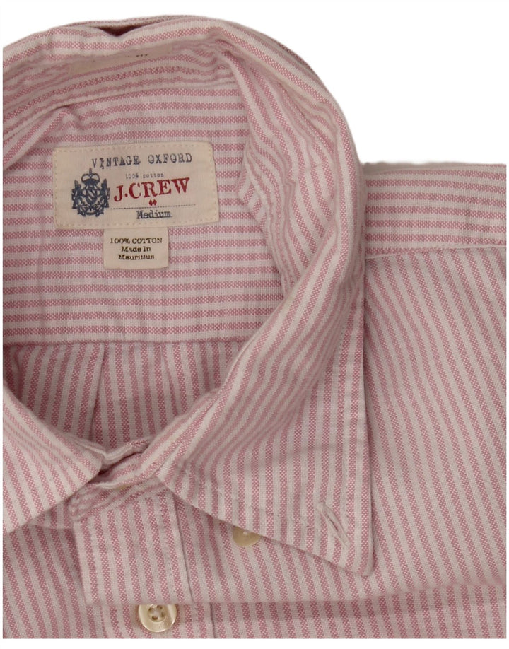Koszula męska J. Crew, bawełniana w średnie różowe prążki