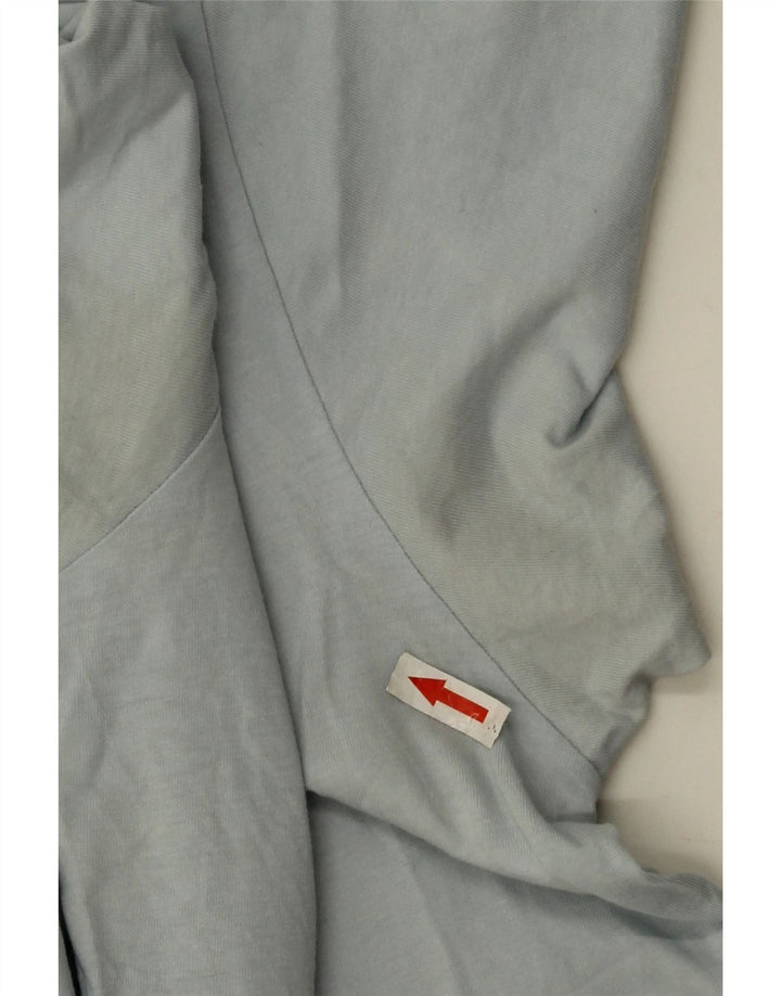Męski T-shirt Vans Custom Fit z grafiką, średni niebieski, bawełniany