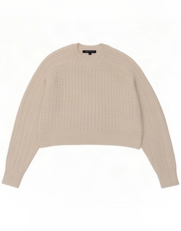 Krótki sweter damski French Connection UK 16 Large White
