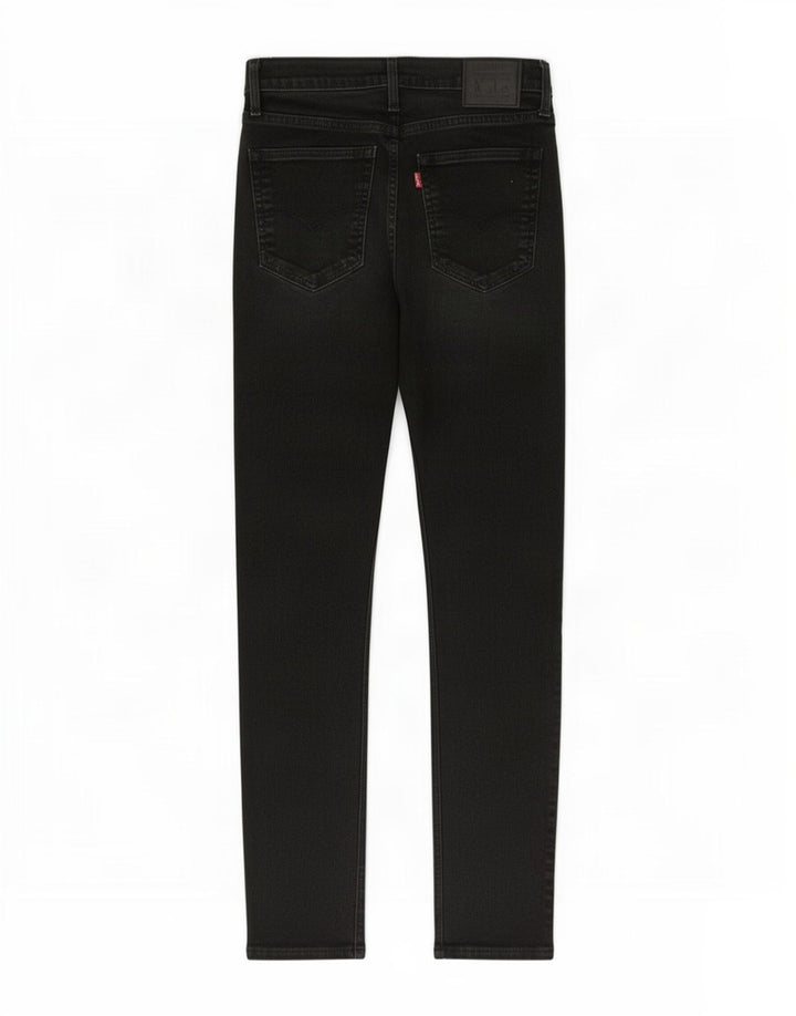 Męskie jeansy slim fit Levi's W32 L30 Czarna bawełna