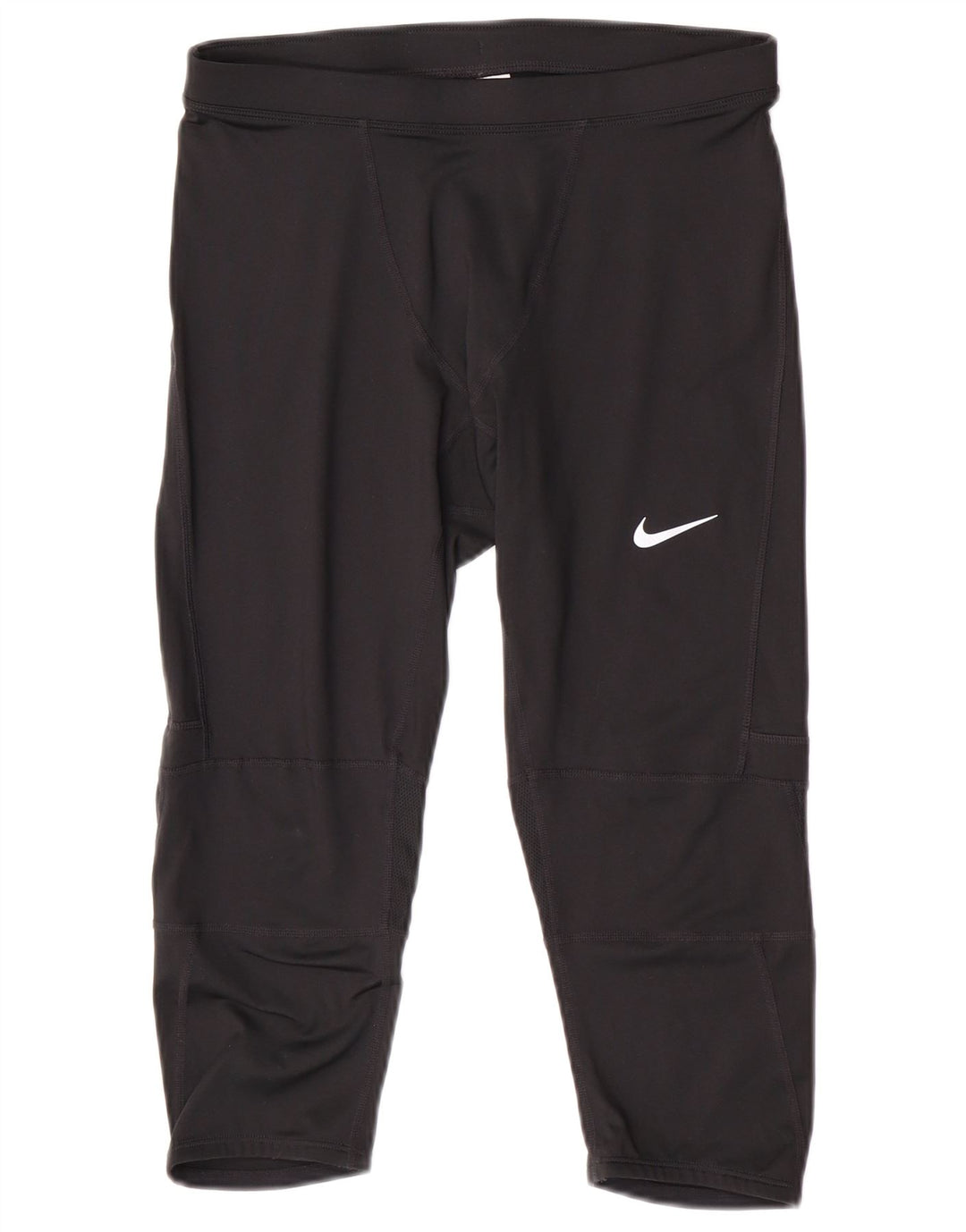Męskie legginsy Nike Dri Fit Capri XL, czarne, poliestrowe