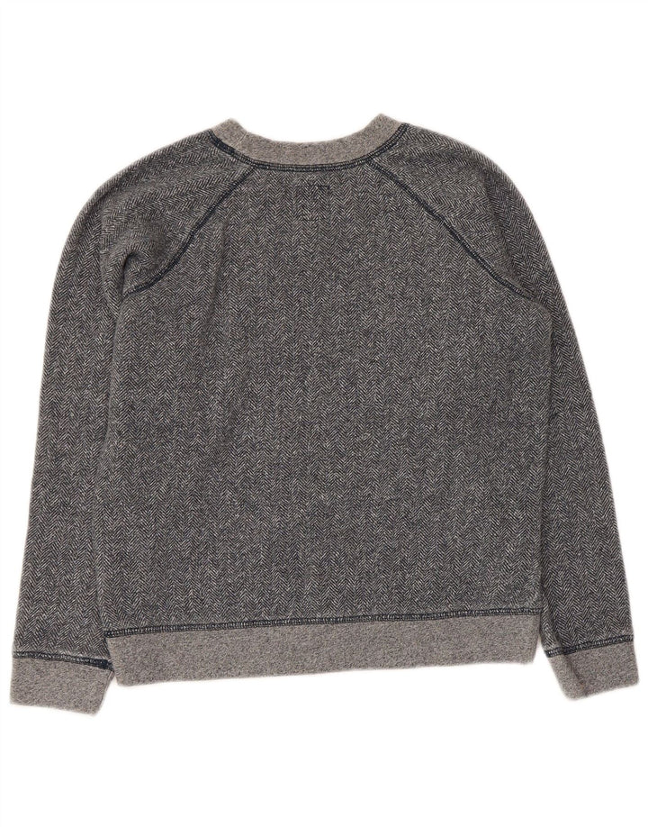 Damska bluza typu Crop Jack Wills UK 10, mała, szara jodełka