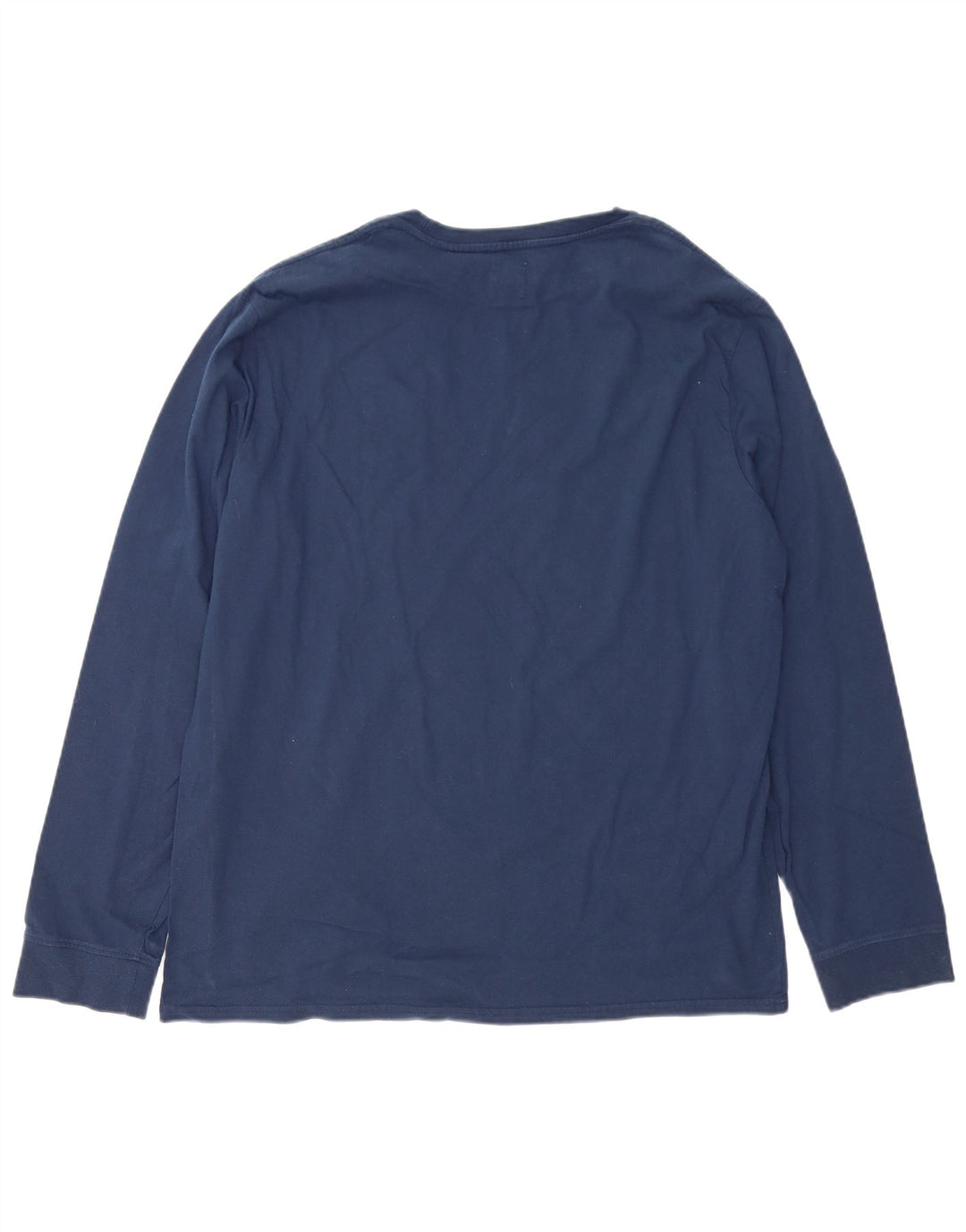 Levi's Męski standardowy top z długim rękawem XL, granatowy, bawełniany