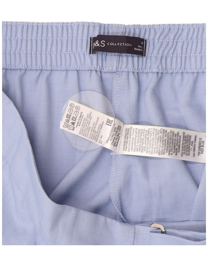 Spodnie damskie Marks & Spencer o regularnym kroju UK 16, duże, W34 L28, niebieskie
