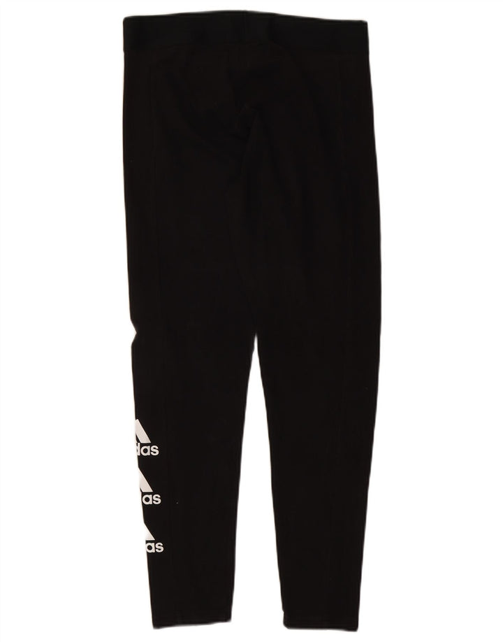 Damskie legginsy ADIDAS Graphic UK 16/18, duże, czarne