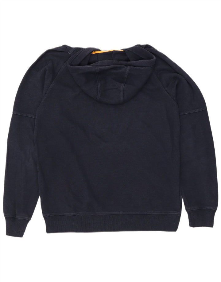 Męski sweter z kapturem REEBOK, duży, granatowy, bawełniany