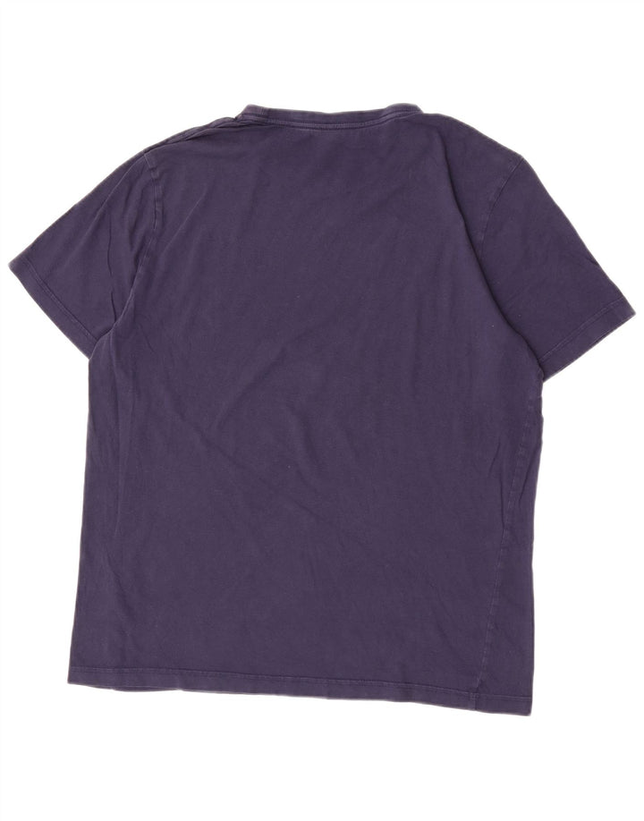 Męski T-shirt Puma z grafiką, duży, granatowy