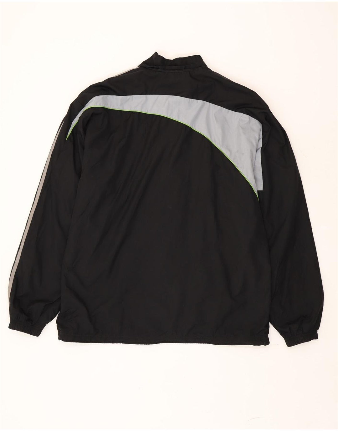 Adidas Męska kurtka dresowa All Blacks, duża, czarna, z blokami kolorów