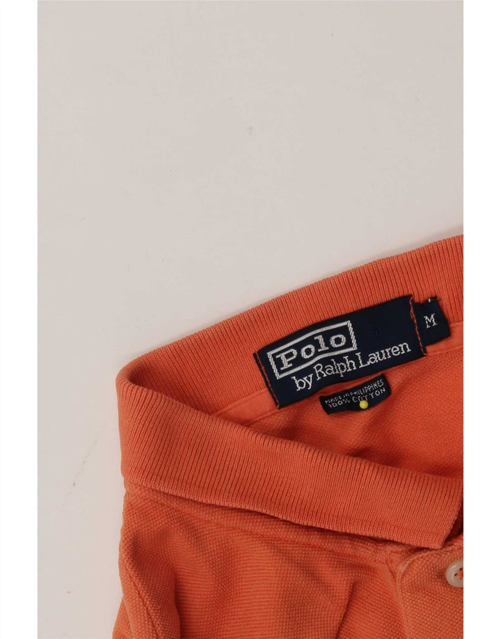 Męska koszulka polo Polo Ralph Lauren, średnia pomarańczowa bawełna