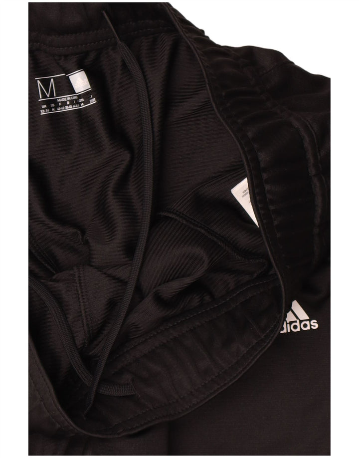 Damskie spodnie dresowe Adidas UK 12/14 Średni czarny poliester