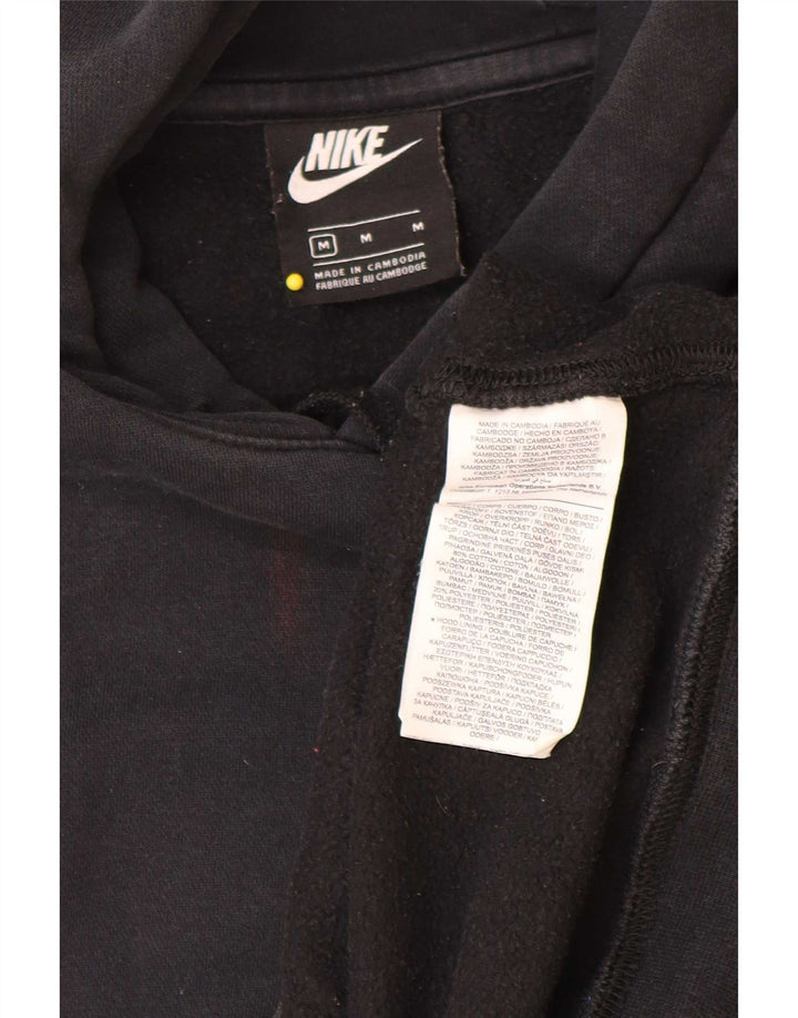 Męska bluza z kapturem Nike, średnia czarna, bawełniana