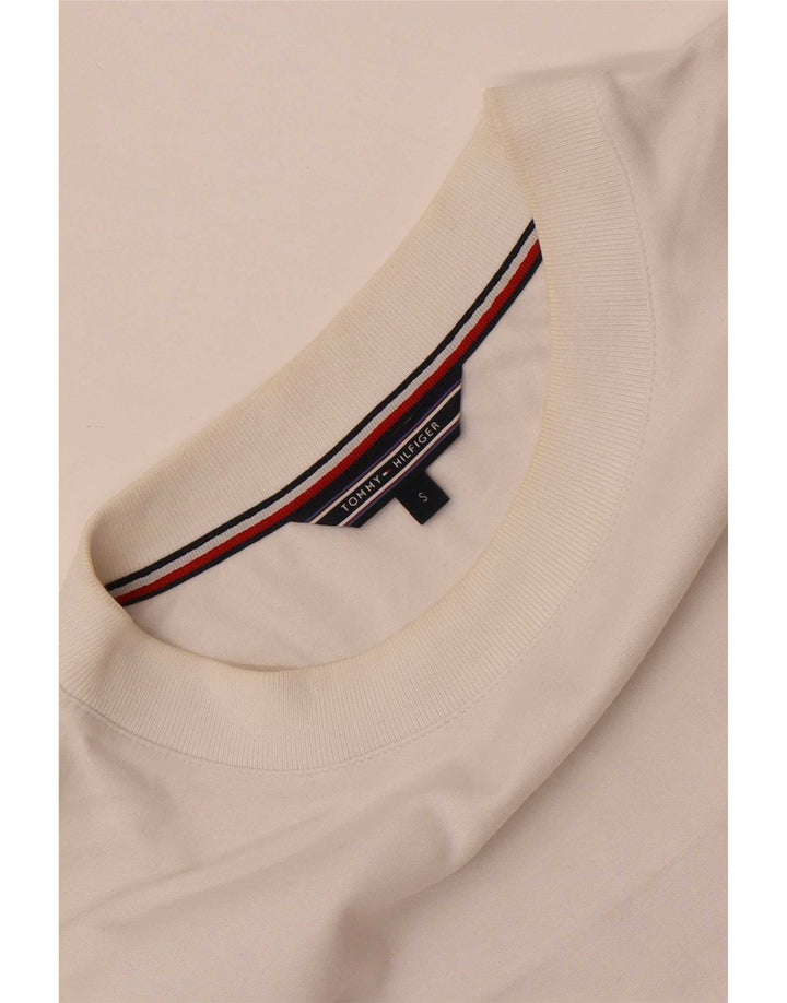 Damski top Tommy Hilfiger z rękawem 3/4, UK 10, w małe białe paski