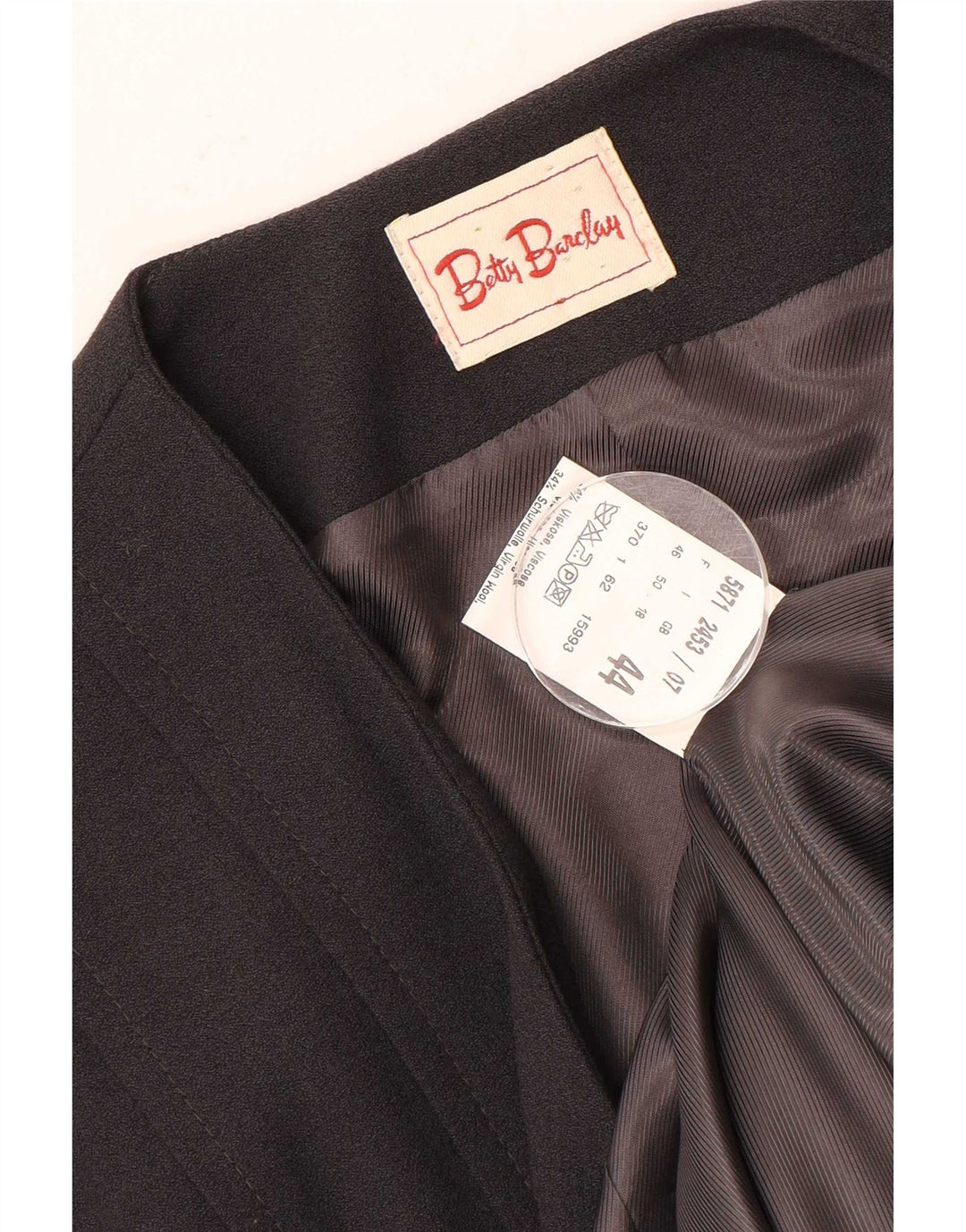 Damska marynarka Betty Barclay UK 18 XL Szara wiskoza