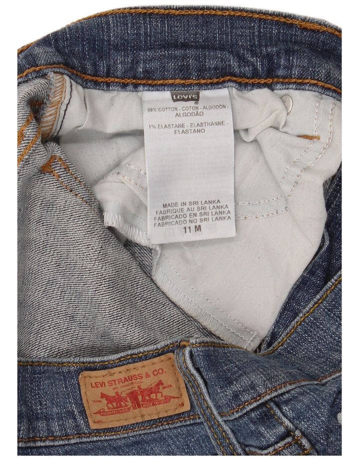 Damskie jeansy Levi's Skinny W28 L32 Niebieskie bawełniane