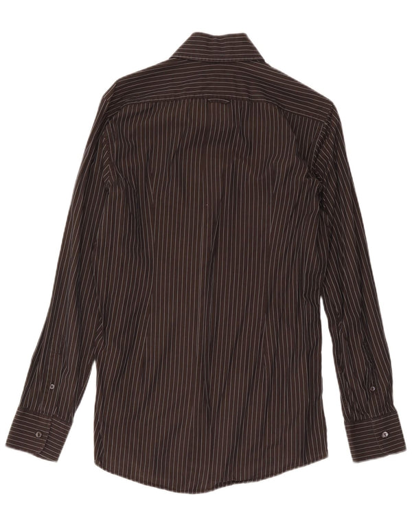 Koszula męska Dolce & Gabbana rozmiar 40 15 1/2 w średnie czarne prążki