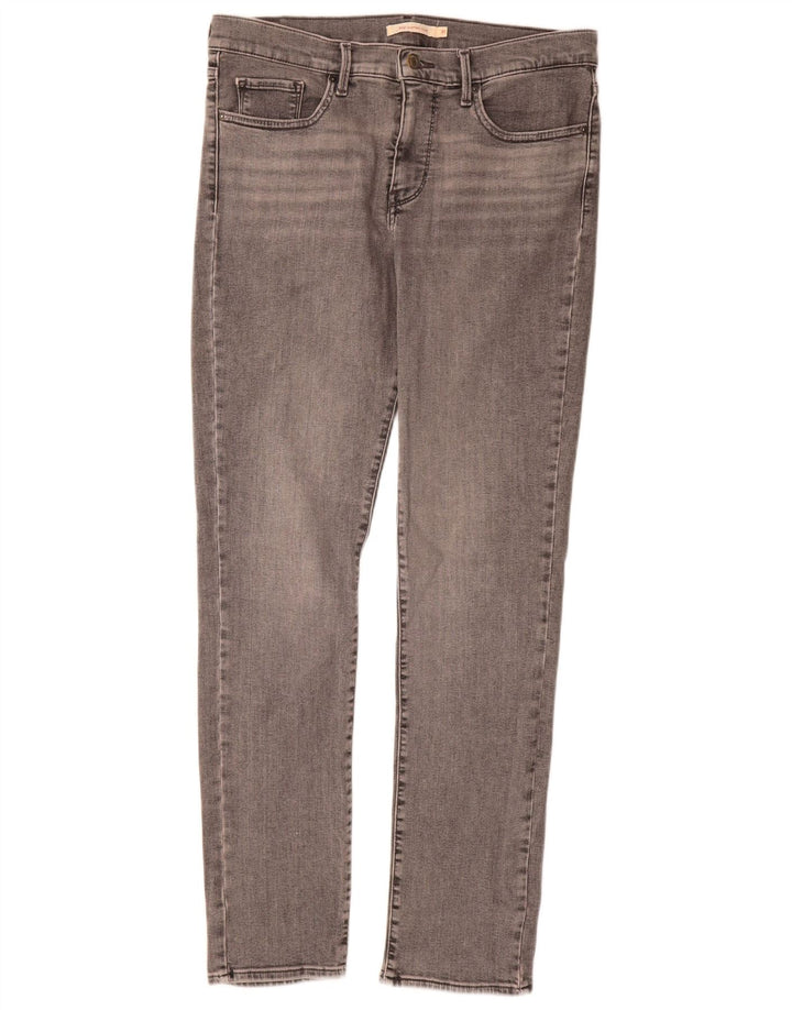 Damskie jeansy Levi's 312 Shaping W31 L32 Szara bawełna