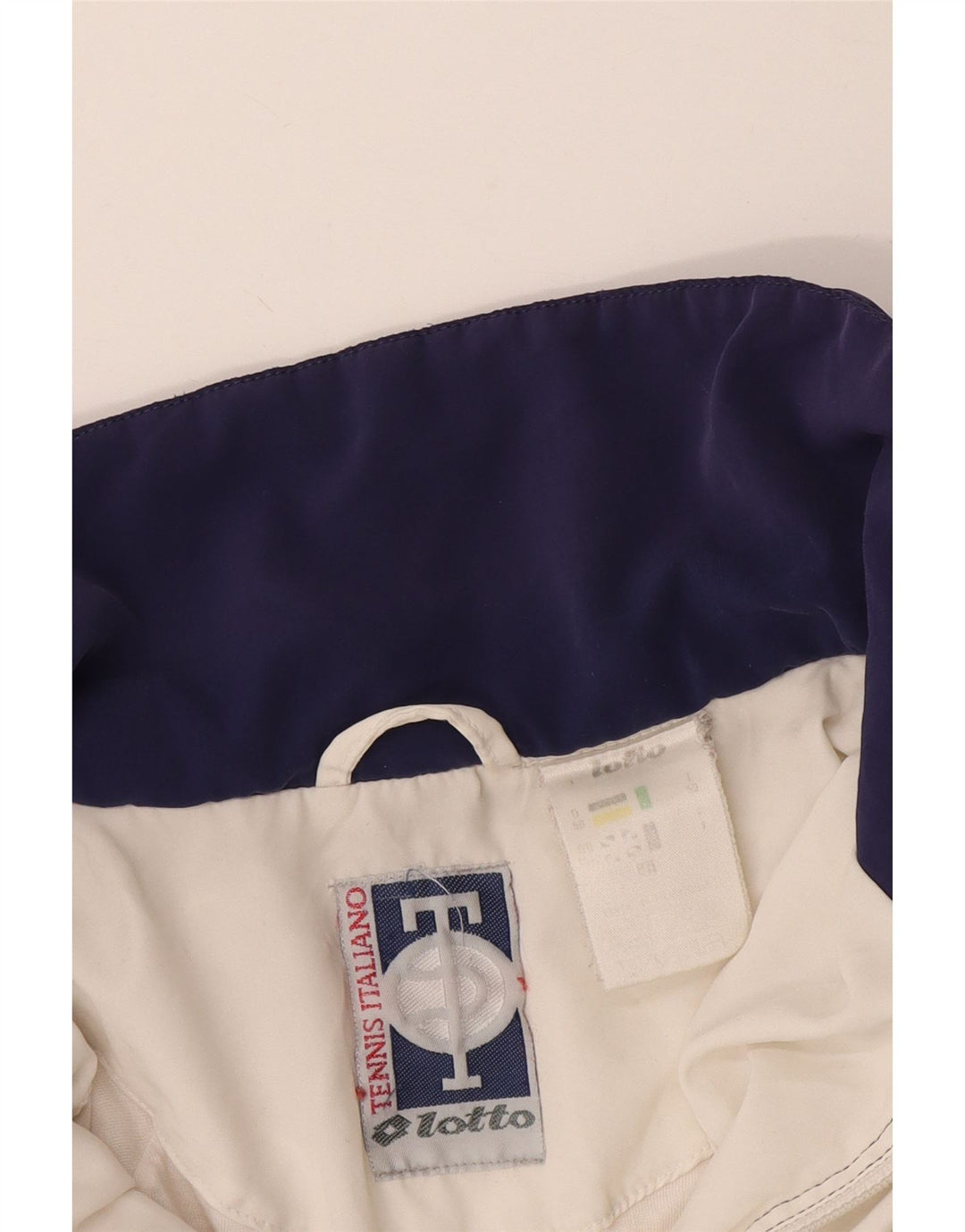 Męska kurtka dresowa LOTTO IT 50 w kolorze średniej bieli