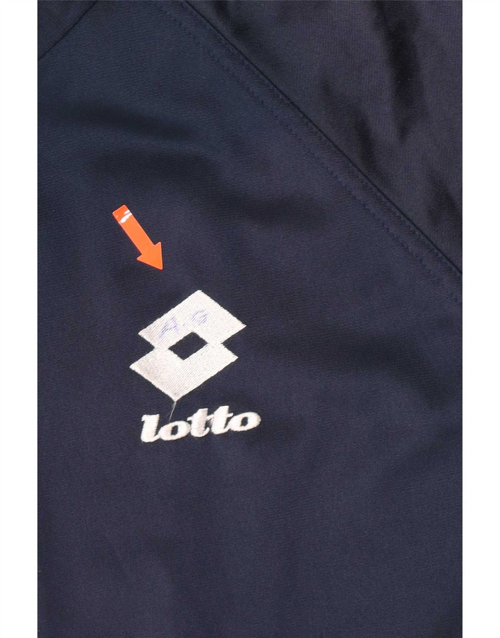 Męska kurtka dresowa Lotto Graphic XL w kolorze granatowym