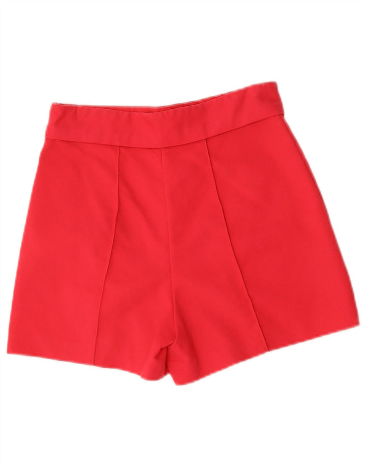 Damskie spodenki codzienne Zara XS W24 Czerwone bawełniane