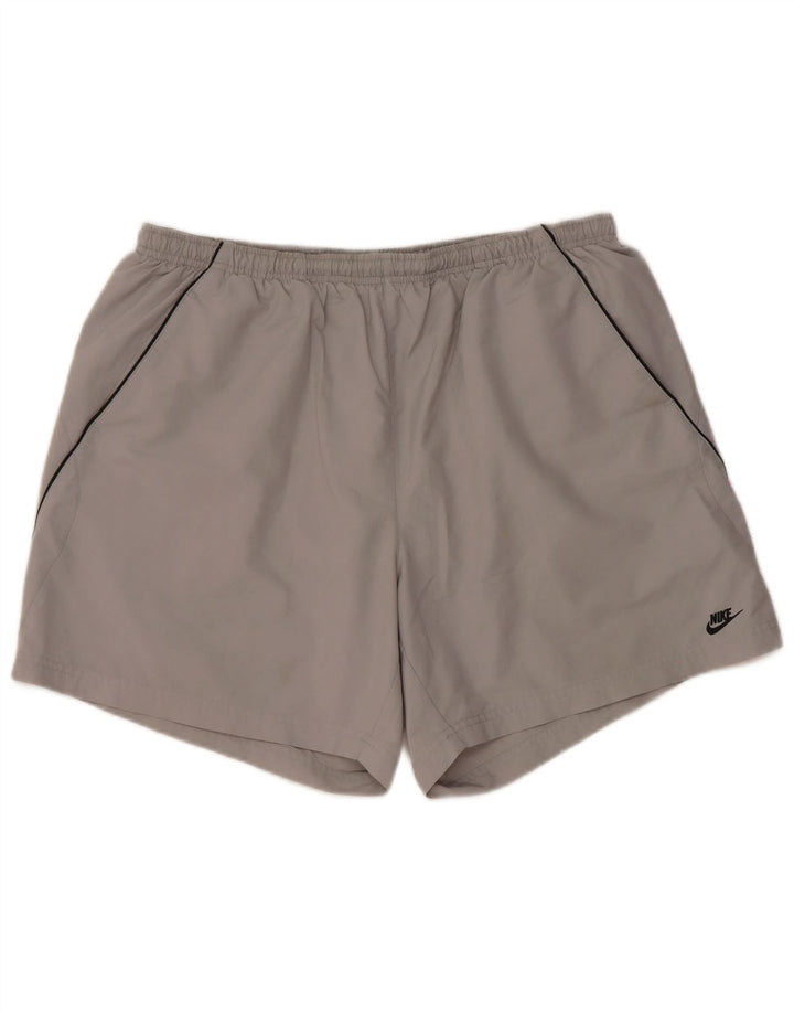 Męskie spodenki sportowe NIKE 2XL Szary poliester