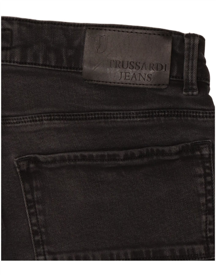Damskie jeansy Trussardi W30 L31 czarne