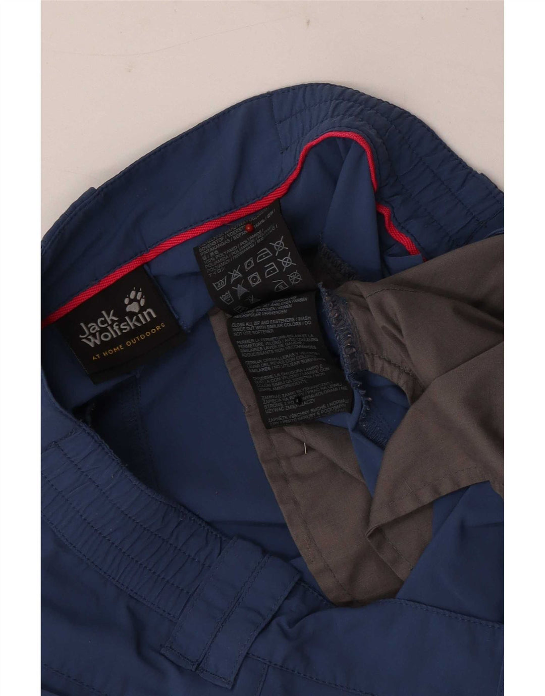 Damskie spodenki Chino Jack Wolfskin UK 12 Medium W32 Niebieski poliamid