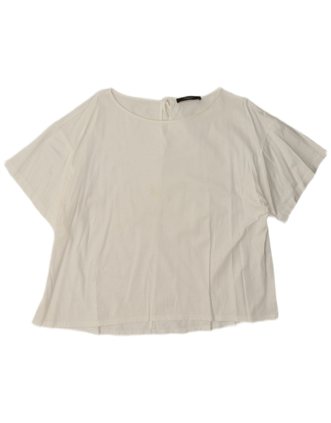Damska bluzka weekendowa Max Mara Top UK 18 XL Biała