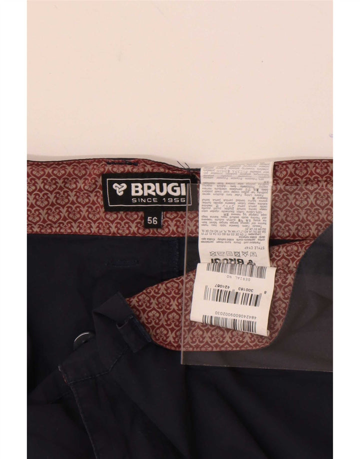Męskie spodenki Chino Brugi W38 XL, granatowe, bawełniane
